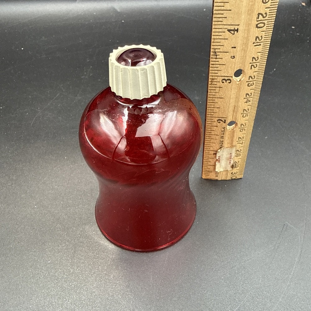 Vintage Red Ruby Votive Cup Peg Candle Holder
